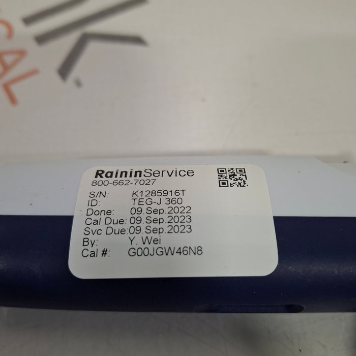 Mettler-Toledo, Inc. Mettler-Toledo, Inc. Rainin Smart Stand Research Lab reLink Medical