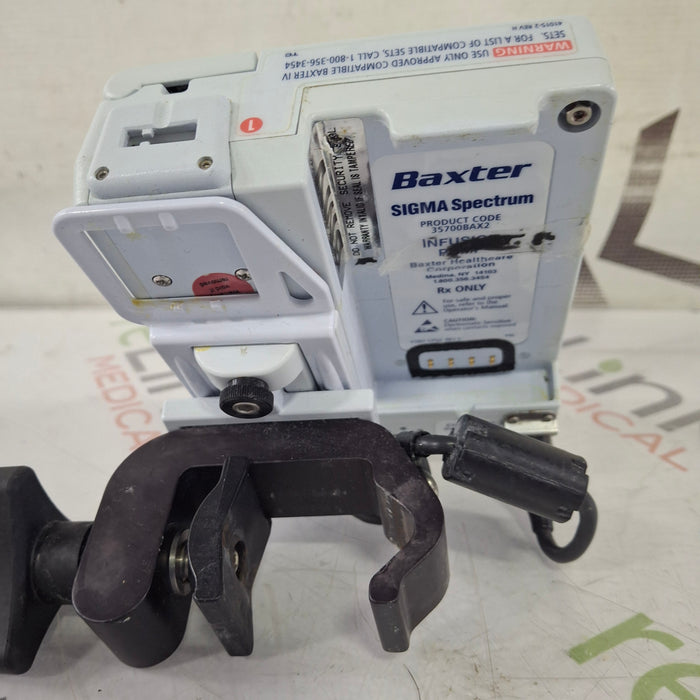 Baxter Baxter Sigma Spectrum 8.01.00 w/o Battery Infusion Pump Infusion Pump reLink Medical