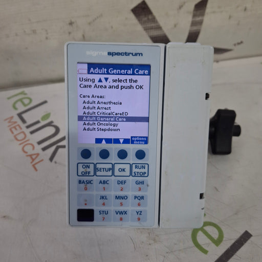 Baxter Baxter Sigma Spectrum 8.01.00 w/o Battery Infusion Pump Infusion Pump reLink Medical
