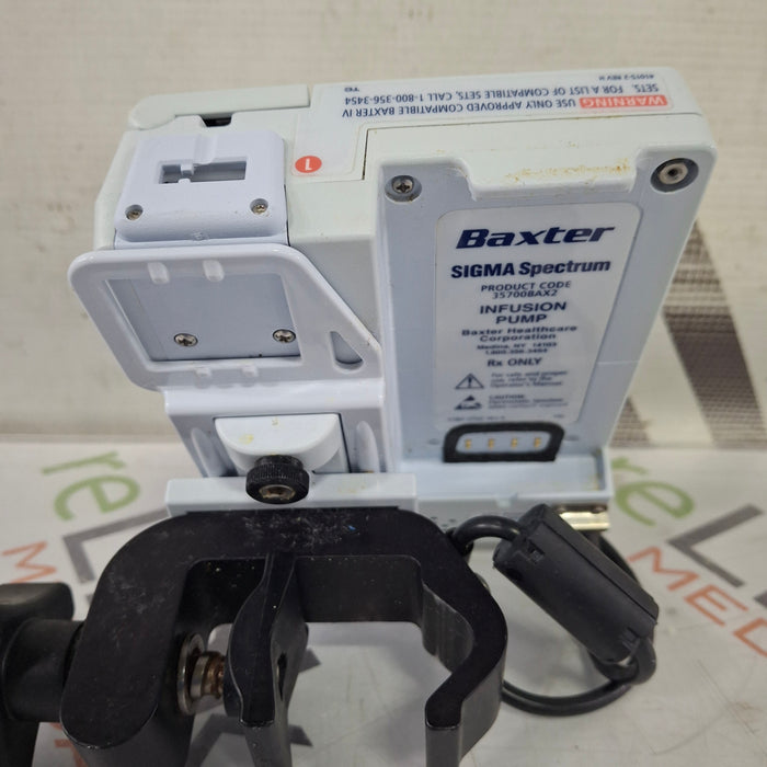 Baxter Sigma Spectrum 8.00.03 w/o Battery Infusion Pump