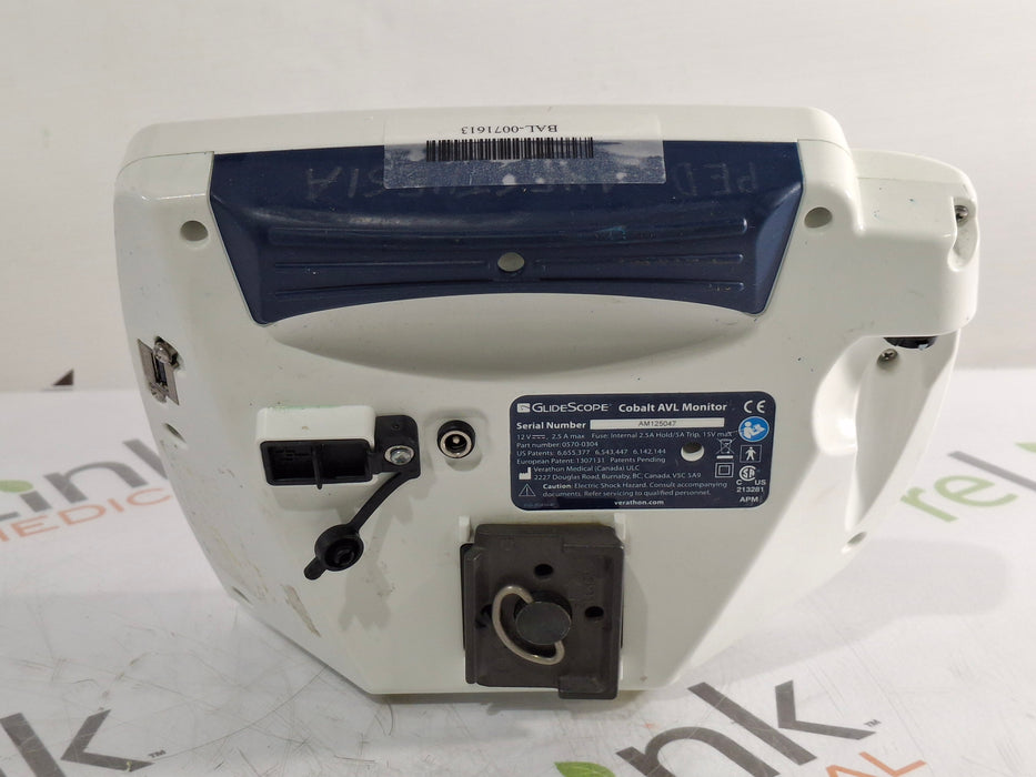 Verathon Medical, Inc Verathon Medical, Inc Glidescope Cobalt AVL Video Laryngoscope Surgical Equipment reLink Medical