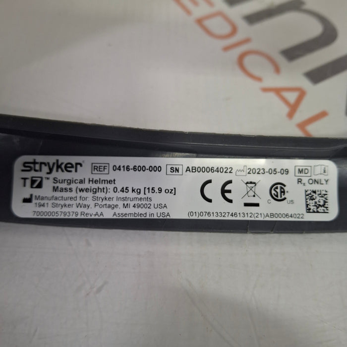 Stryker Stryker T7 Surgical Helmet Surgical Equipment reLink Medical