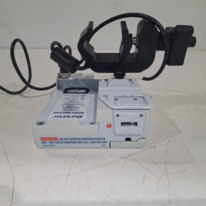 Baxter Baxter Sigma Spectrum 8.00.05 w/o Battery Infusion Pump Infusion Pump reLink Medical