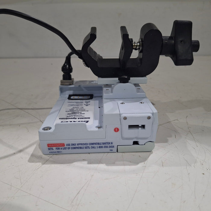 Baxter Sigma Spectrum 8.01.00 w/o Battery Infusion Pump