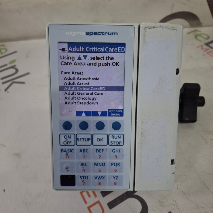 Baxter Sigma Spectrum 8.00.03 w/o Battery Infusion Pump