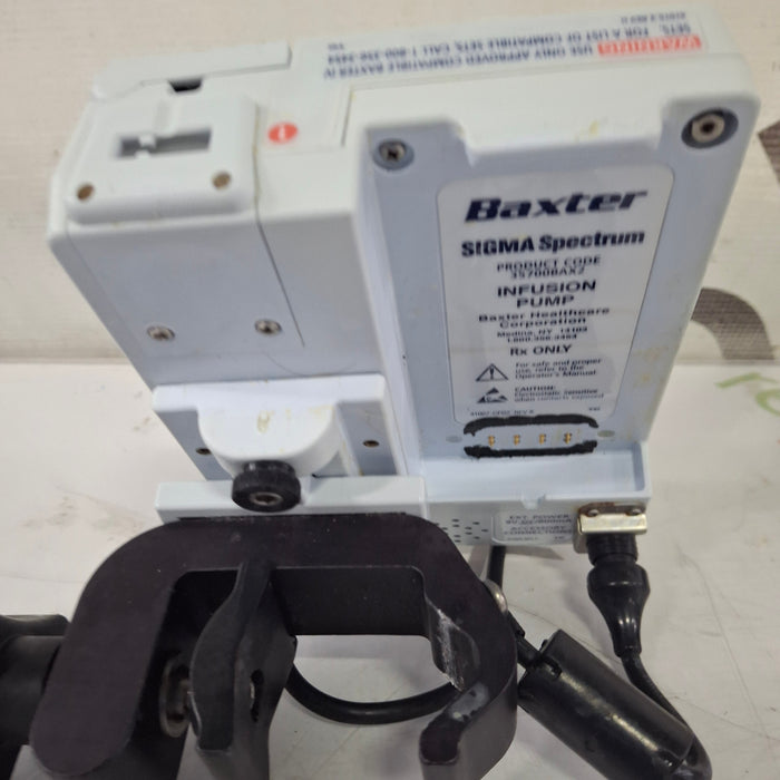 Baxter Sigma Spectrum 8.00.03 w/o Battery Infusion Pump