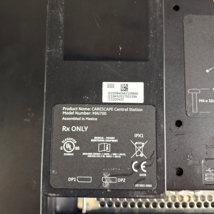 GE Healthcare GE Healthcare CARESCAPE MAI700 Central Station Patient Monitors reLink Medical