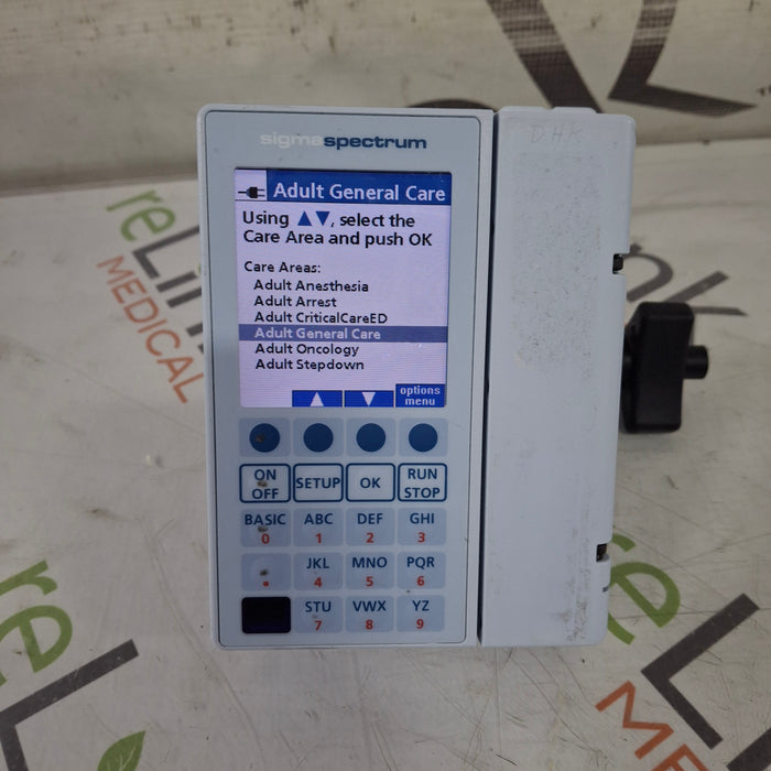 Baxter Sigma Spectrum 8.00.03 w/o Battery Infusion Pump