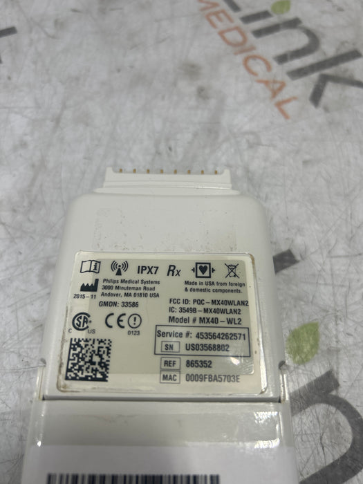 Philips Philips MX40 WLAN S01 865352 Telemetry Transmitter Patient Monitors reLink Medical
