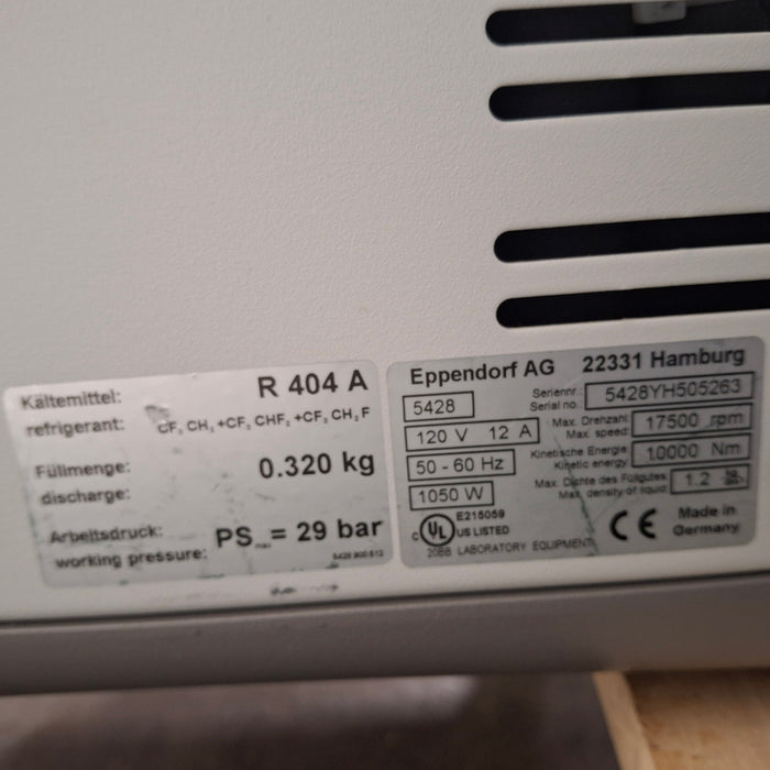 Eppendorf Eppendorf 5428 Centrifuge Centrifuges reLink Medical
