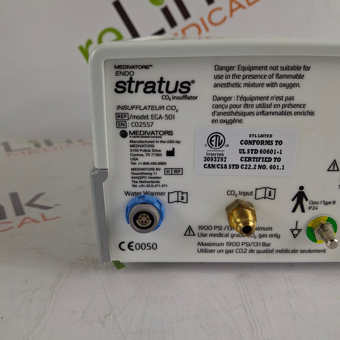 Medivators Medivators Endo Stratus EGA-501 Insufflator Rigid Endoscopy reLink Medical