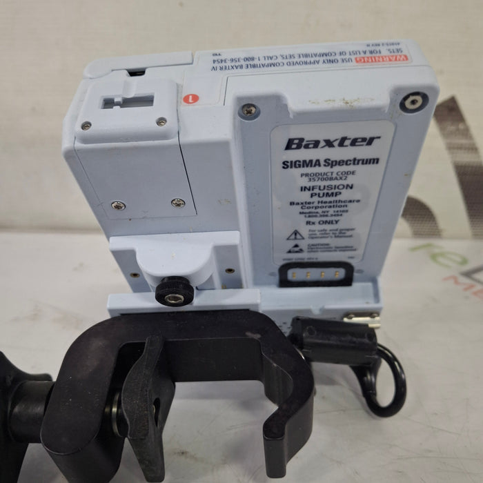 Baxter Sigma Spectrum 8.00.03 w/o Battery Infusion Pump