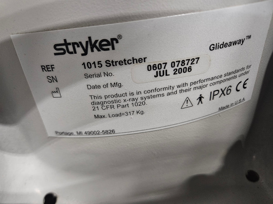 Stryker Stryker 1015 Big Wheel Glideaway Stretcher Beds & Stretchers reLink Medical