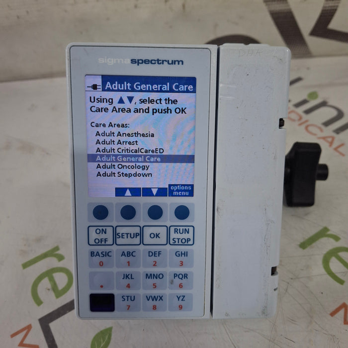 Baxter Sigma Spectrum 8.00.03 w/o Battery Infusion Pump