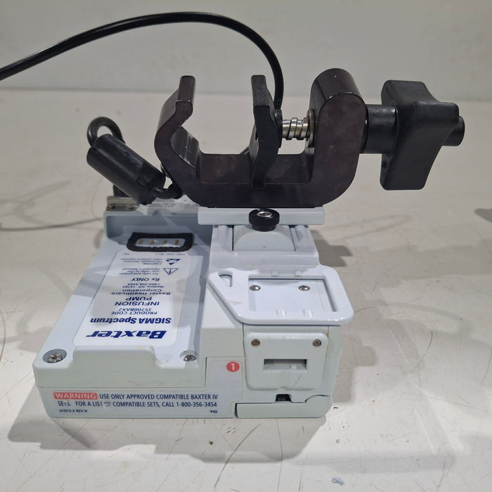 Baxter Baxter Sigma Spectrum 8.00.03 w/o Battery Infusion Pump Infusion Pump reLink Medical