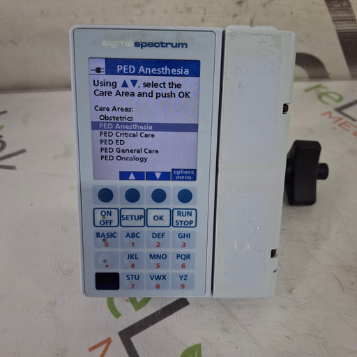 Baxter Baxter Sigma Spectrum 8.01.00 w/o Battery Infusion Pump Infusion Pump reLink Medical