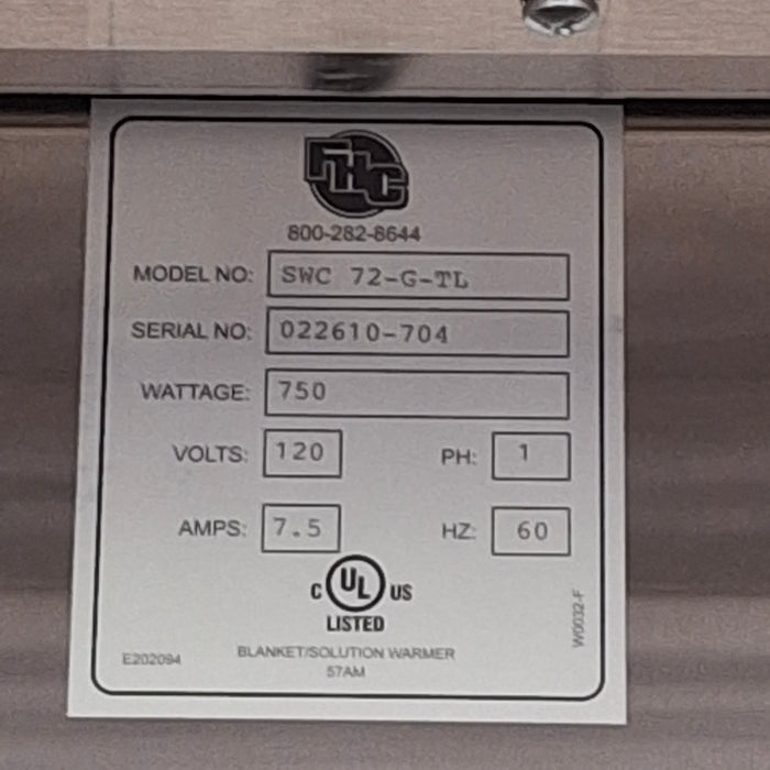 FHC FHC SWC 72-G-TL Warming Cabinet Medical Furniture reLink Medical