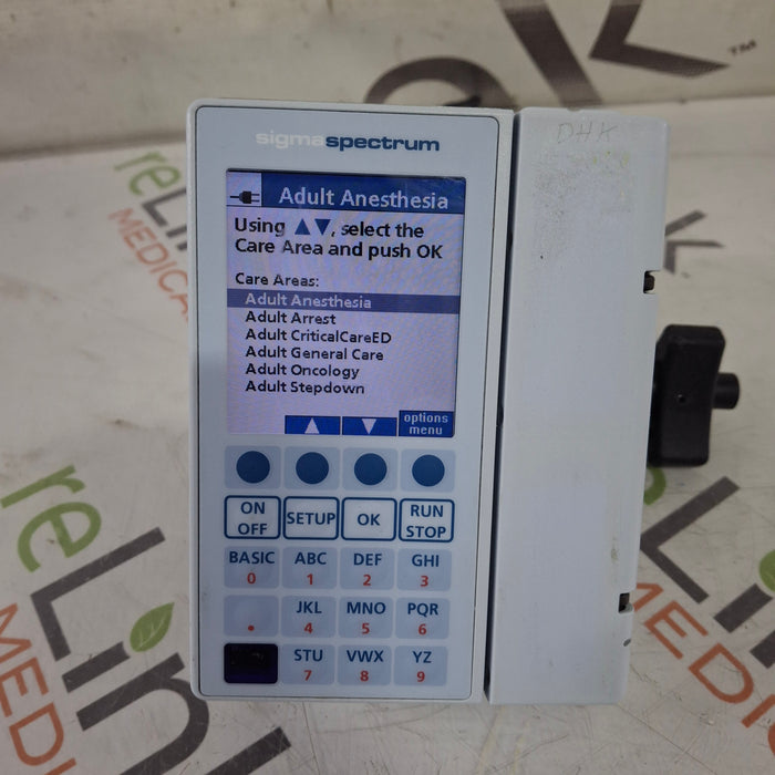 Baxter Sigma Spectrum 8.00.03 w/o Battery Infusion Pump