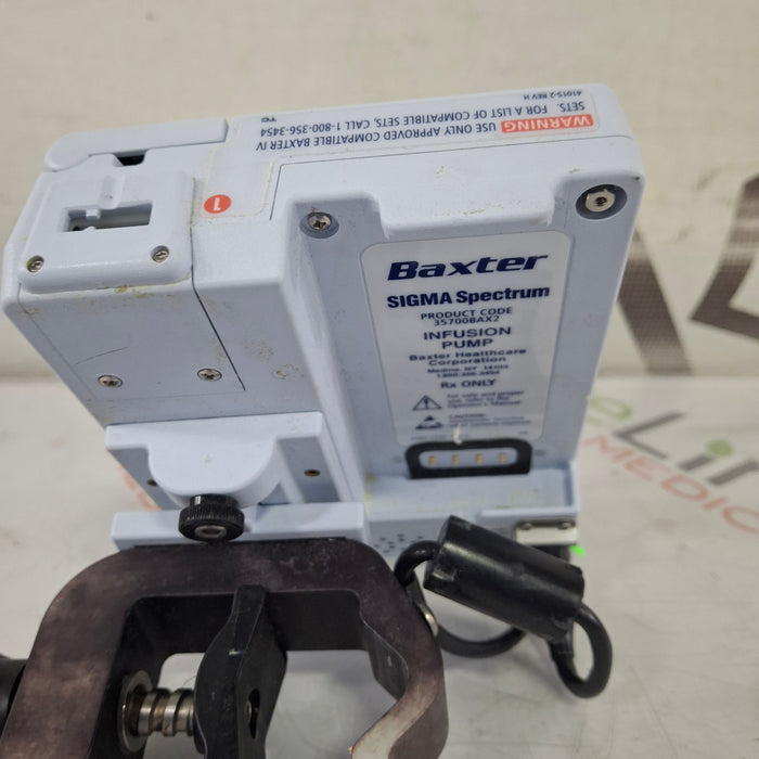 Baxter Sigma Spectrum 8.00.03 w/o Battery Infusion Pump