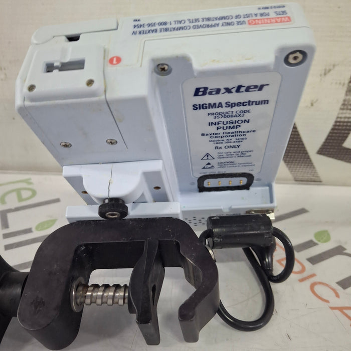 Baxter Sigma Spectrum 8.00.03 w/o Battery Infusion Pump