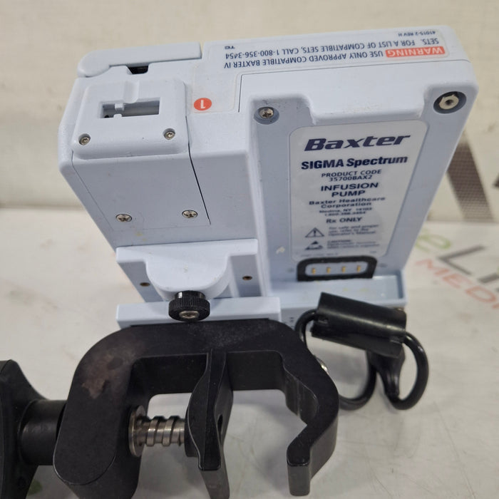 Baxter Sigma Spectrum 8.00.03 w/o Battery Infusion Pump