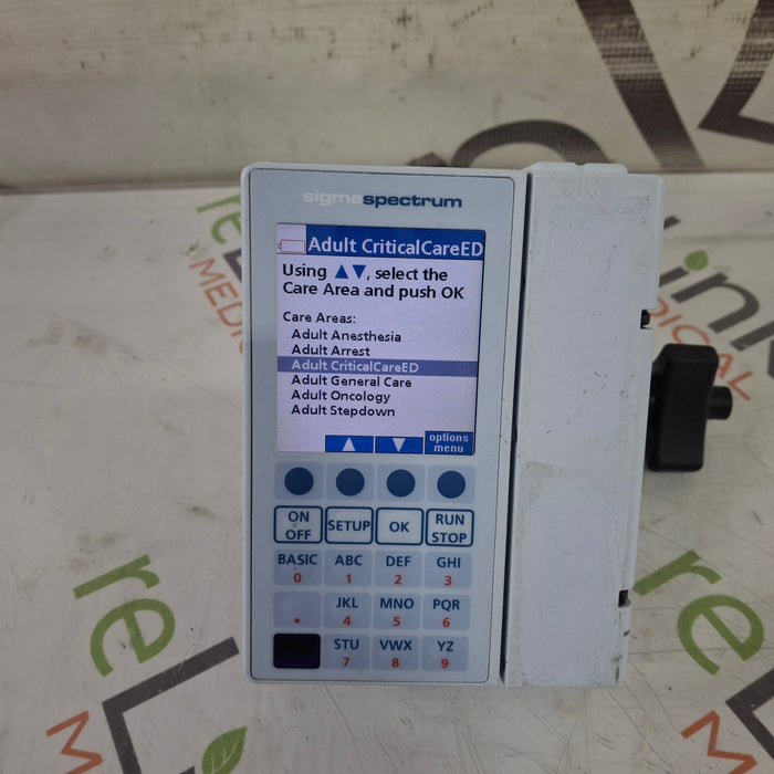 Baxter Sigma Spectrum 8.00.03 w/o Battery Infusion Pump