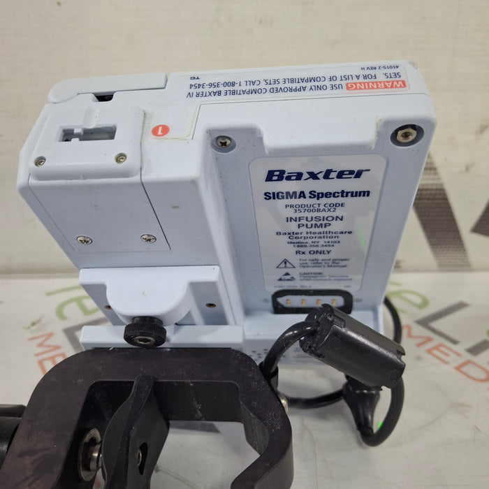 Baxter Sigma Spectrum 8.00.03 w/o Battery Infusion Pump