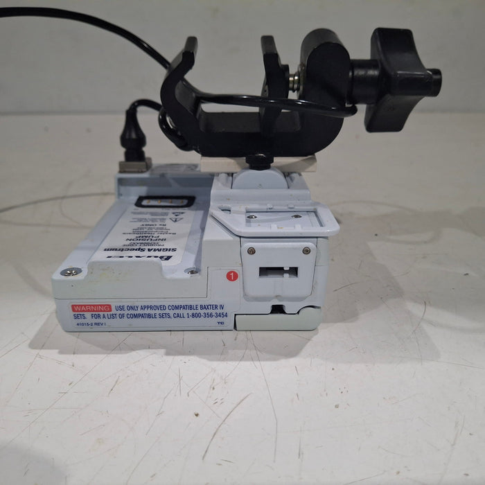 Baxter Sigma Spectrum 8.01.00 w/o Battery Infusion Pump