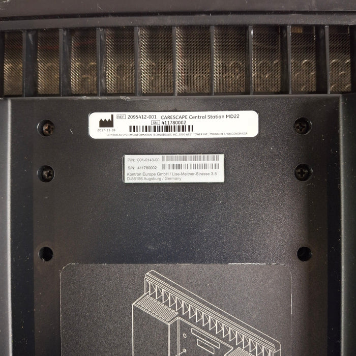 GE Healthcare CARESCAPE MD22 Central Station