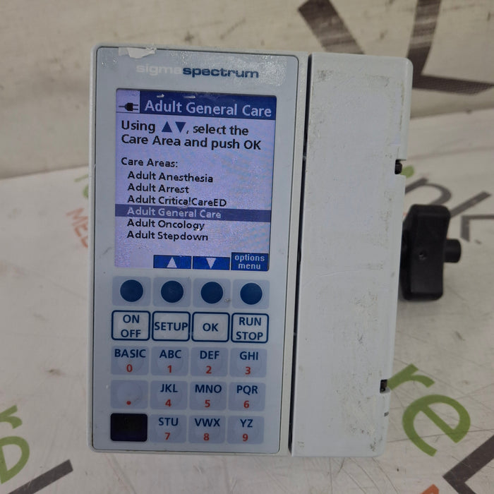 Baxter Sigma Spectrum 8.00.04 w/o Battery Infusion Pump
