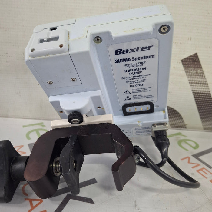 Baxter Sigma Spectrum 8.00.04 w/o Battery Infusion Pump