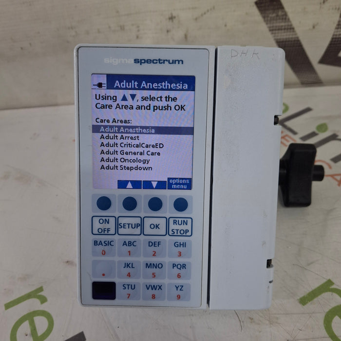 Baxter Sigma Spectrum 8.00.03 w/o Battery Infusion Pump
