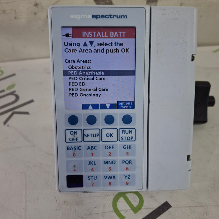 Baxter Sigma Spectrum 8.00.03 w/o Battery Infusion Pump
