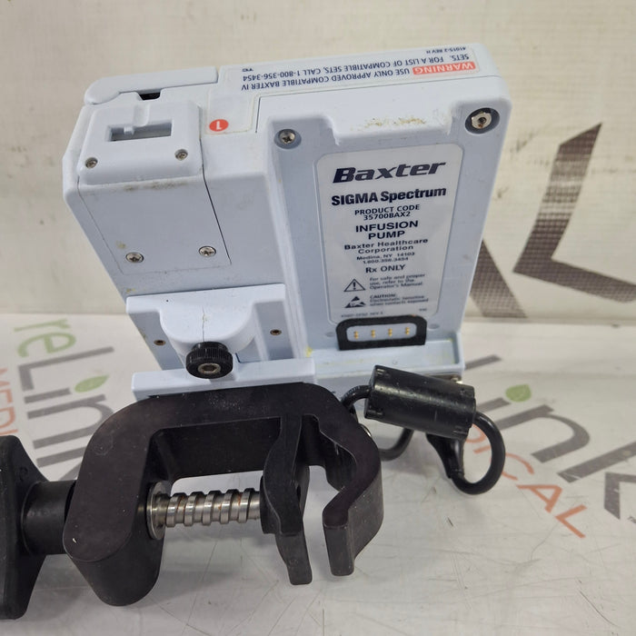 Baxter Sigma Spectrum 8.00.03 w/o Battery Infusion Pump