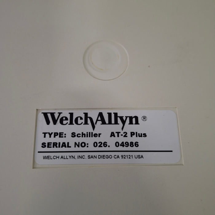 Welch Allyn Welch Allyn Schiller AT-2 Plus ECG Cardiology reLink Medical
