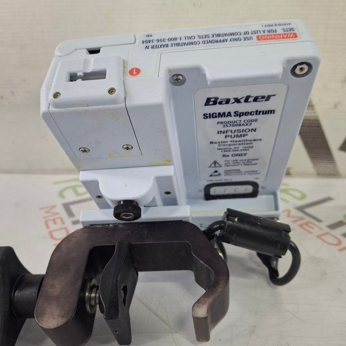 Baxter Sigma Spectrum 8.00.03 w/o Battery Infusion Pump