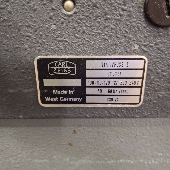 Carl Zeiss Carl Zeiss OPMI 1/Stativfuss S Microscope Surgical Microscopes reLink Medical