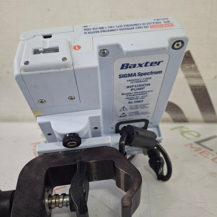 Baxter Sigma Spectrum 8.00.03 w/o Battery Infusion Pump