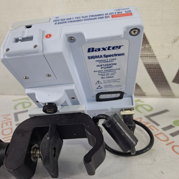 Baxter Sigma Spectrum 8.01.00 w/o Battery Infusion Pump