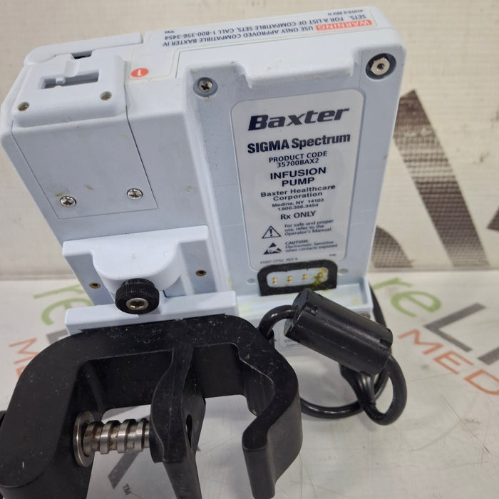 Baxter Sigma Spectrum 8.00.03 w/o Battery Infusion Pump