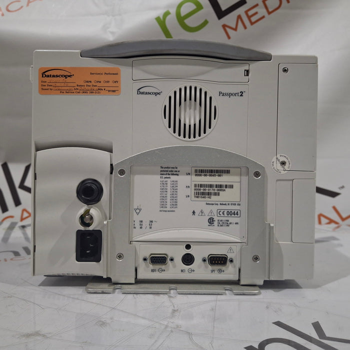 Datascope Passport 2 w/CO2 Patient Monitor