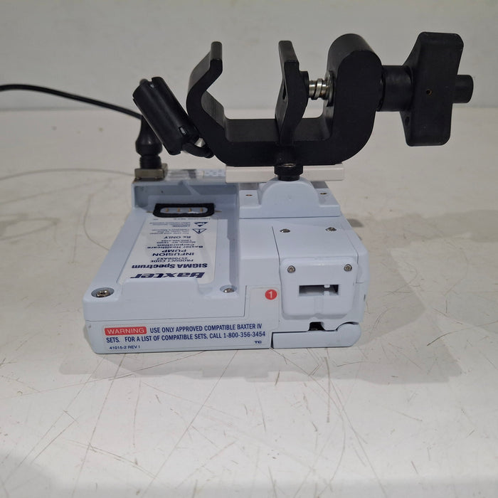 Baxter Sigma Spectrum 8.01.00 w/o Battery Infusion Pump