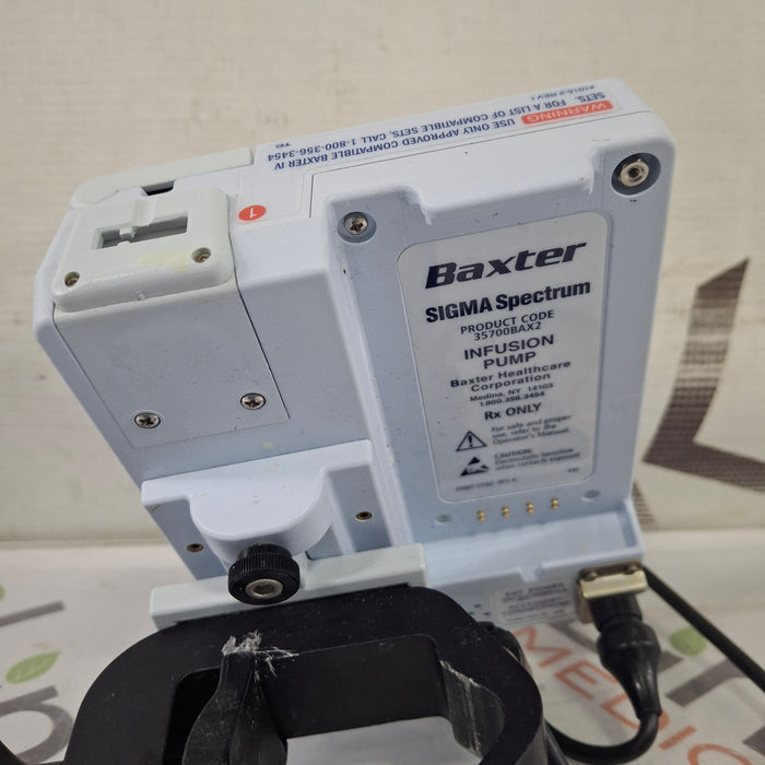 Baxter Sigma Spectrum 8.01.00 w/o Battery Infusion Pump