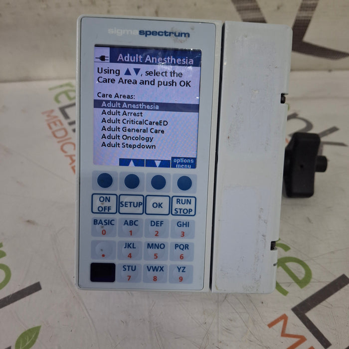 Baxter Baxter Sigma Spectrum 8.01.00 w/o Battery Infusion Pump Infusion Pump reLink Medical