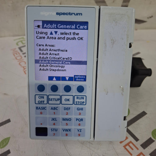 Baxter Baxter Sigma Spectrum 8.01.00 w/o Battery Infusion Pump Infusion Pump reLink Medical