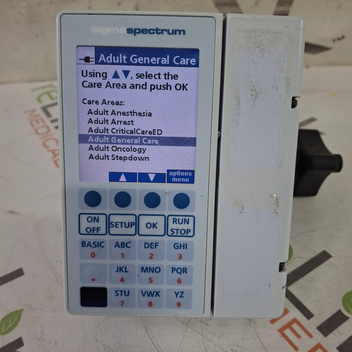 Baxter Baxter Sigma Spectrum 8.01.00 w/o Battery Infusion Pump Infusion Pump reLink Medical