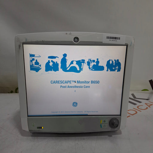 GE Healthcare GE Healthcare Carescape B650 Post Anesthesia Care Patient Monitor Patient Monitors reLink Medical