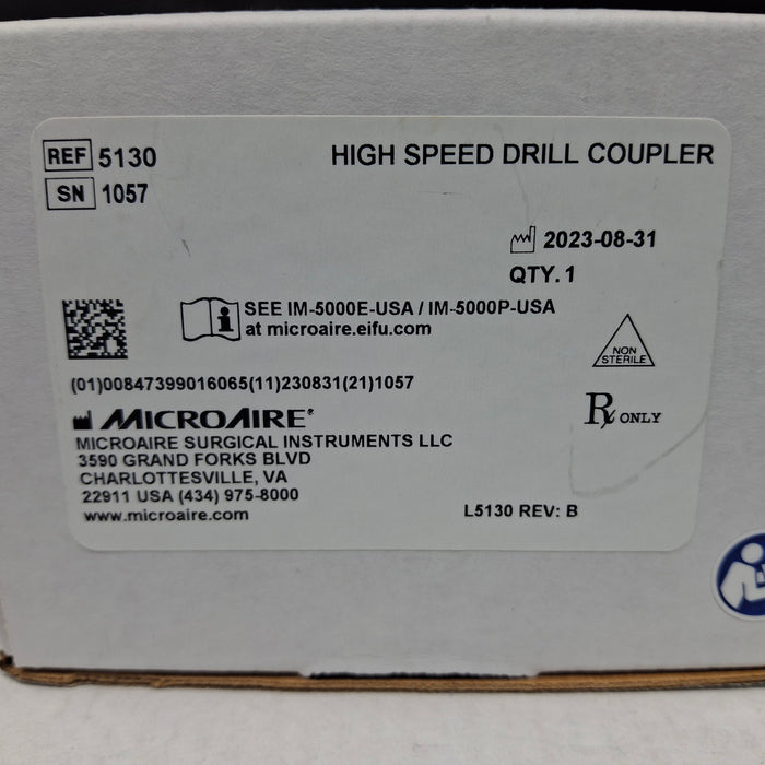 MicroAire 5130 High Speed Drill Coupler