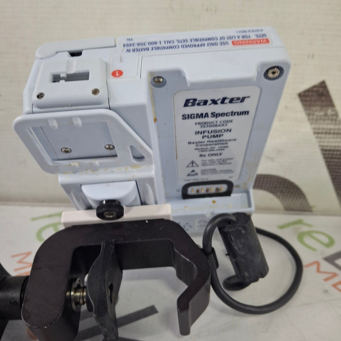 Baxter Sigma Spectrum 8.01.00 w/o Battery Infusion Pump