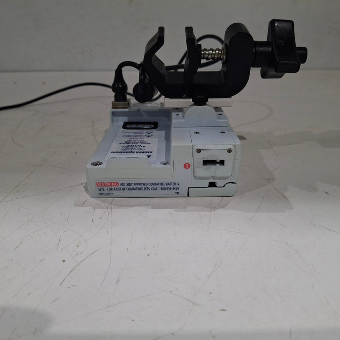 Baxter Sigma Spectrum 8.01.00 w/o Battery Infusion Pump